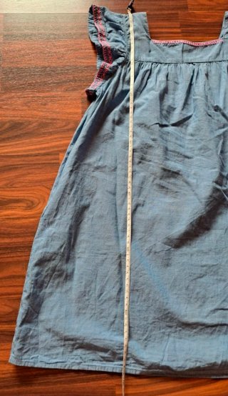 Vestido azul verano 9-10 años