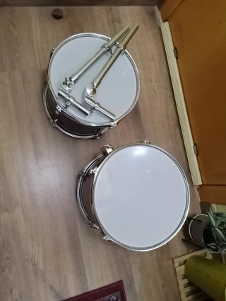 Timbales Batería Percusión 12 y 13"