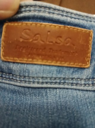 Pantalón Vaquero Salsa Azul Mujer.