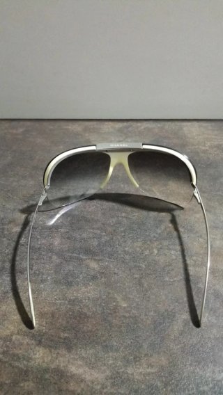 Gafas de Sol Chanel Negro y Plata