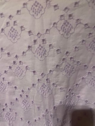 Vestido Zara Lila Brocado Volantes