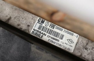 Radiador renault 93868888 trafic iii furgon 120125