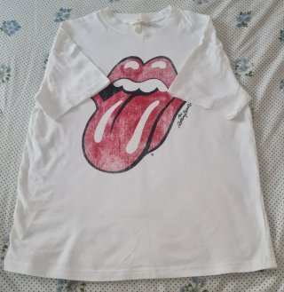 Camiseta H&M Rolling Stones Talla M