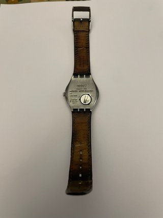 Orologio Swatch donna blu e argento