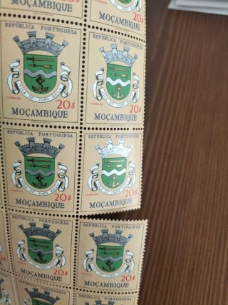Lote 50 Sellos Mozambique 1961 MNH