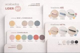 Cama abatible de matrimonio con armarios lider.