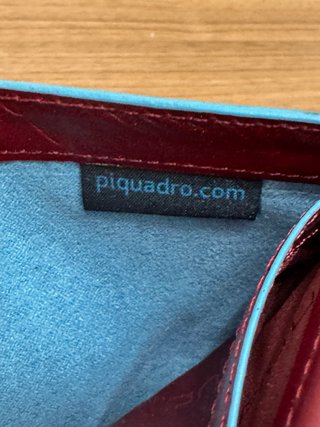 Portafoglio Piquadro rosso