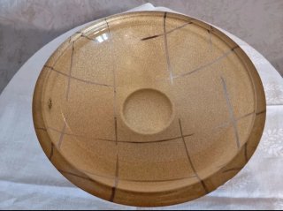 Centrotavola Vidivi Vetro Dorato Italia
