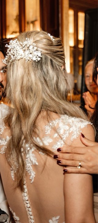 Vestido de Novia Blanco Sirena Encaje