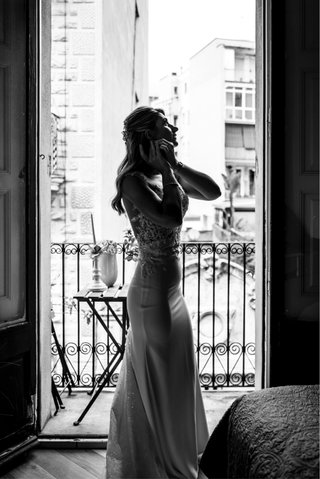 Vestido de Novia Blanco Sirena Encaje