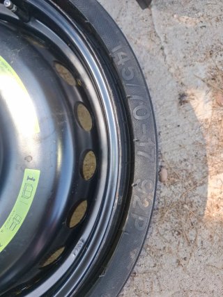 Rueda de repuesto Mercedes 80 km/h
