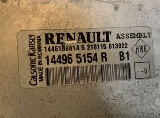 Intercooler renault 144965154r captur i 1.2 61249