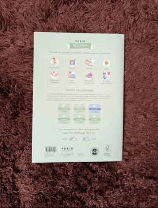 Cuaderno de vacaciones Rubio 2 primaria