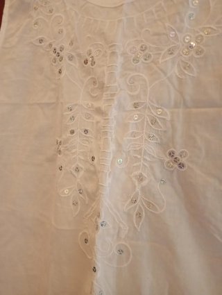 Blusa ibicenca blanca