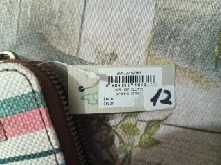 Monedero Fossil Multicolor Rayas