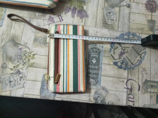 Monedero Fossil Multicolor Rayas