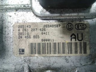 Opel 675250 centralita motor 24456865 corsa c club