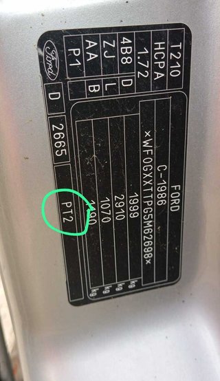 Faro izquierdo ford transit connect 1.8 283214