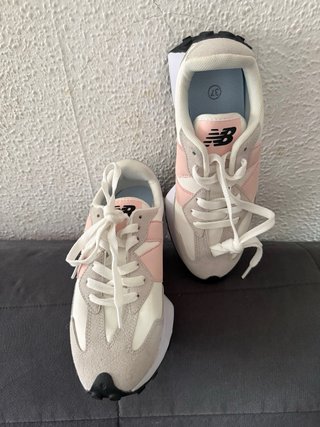 Zapatillas New Balance 37 Rosa Blanco