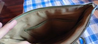 Bolso Pikolinos verde trenzado