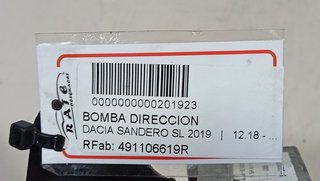 DACIA SANDERO SL 2019 BOMBA DIRECCION