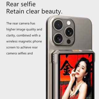 ZTIANFOTO Visore magnetico Bluetooth da 4'' per smartphone
