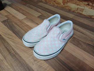 Vans Niña Rosa y Blanca Talla 32