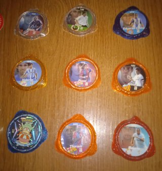 Lote 17 Tazos Megatazos y otros