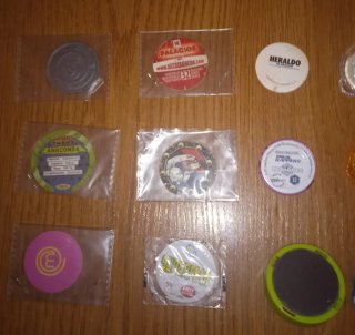 Lote 17 Tazos Megatazos y otros