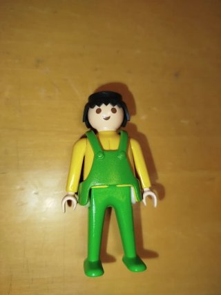Playmobil Granjero 3769 Peto Verde Casa Western