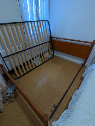 Cama de madera 135cm