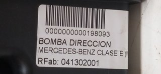 MERCEDES-BENZ CLASE E (W212) LIM. E 200 CDI BlueEfficiency (212.005) BOMBA DIRECCION