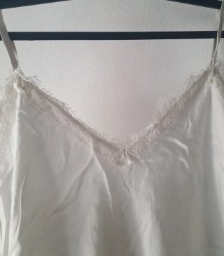 Camiseta Lencera Encaje Talla Única