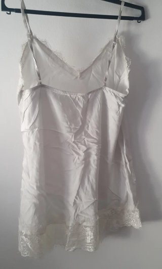 Camiseta Lencera Encaje Talla Única