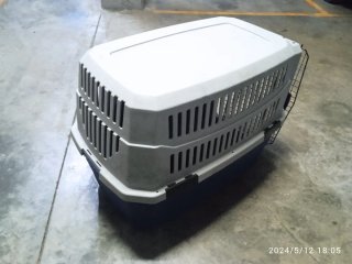 Transportín Perro Grande Azul/Gris con ruedas