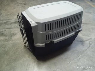 Transportín Perro Grande Azul/Gris con ruedas