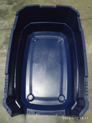 Transportín Perro Grande Azul/Gris con ruedas