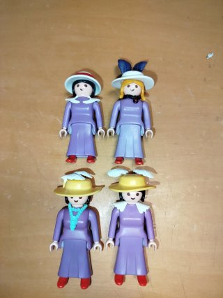 Playmobil Mujer Vestido Victoriana Western Pamela
