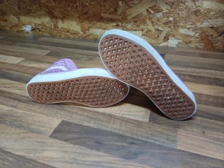Vans rosas con brillos talla 33