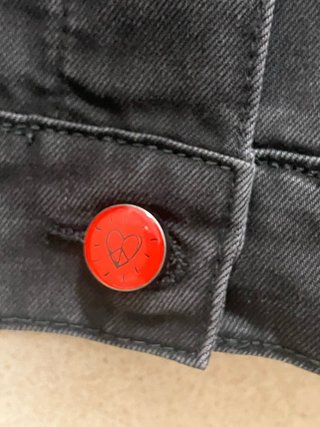 Chaqueta Desigual Negra con Tachuelas y Bordados