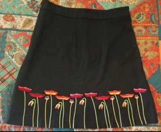 Falda negra Nicola Quilter