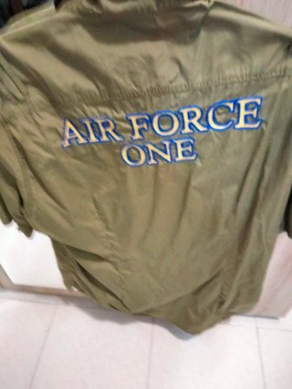 Camisa Vintage Hombre Verde Militar