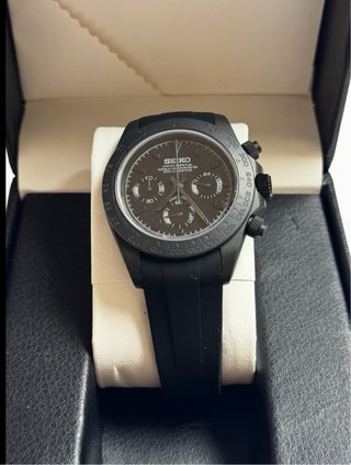 Seiko Daytona Blackout