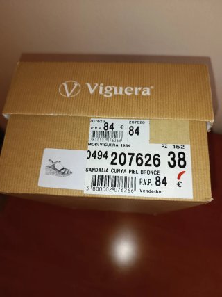 Sandalias cuña Viguera Talla 38