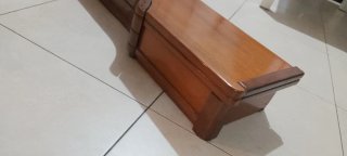Joyero espejo madera roble diseño rodeado