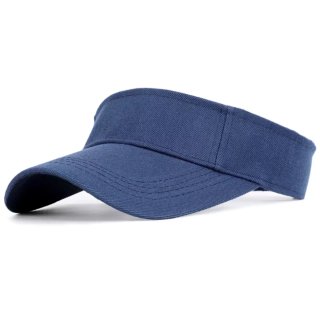 Gorra visera azul