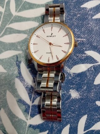 Reloj Nowley Mujer Elegante Oro/Plata