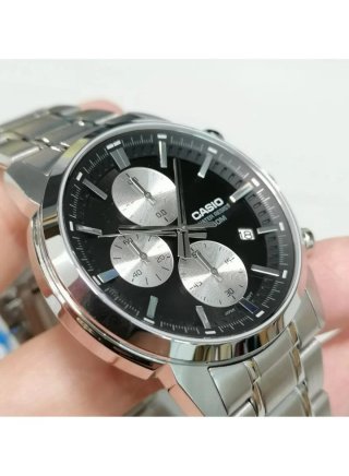 Orologio Casio Cronografo Nero Argento