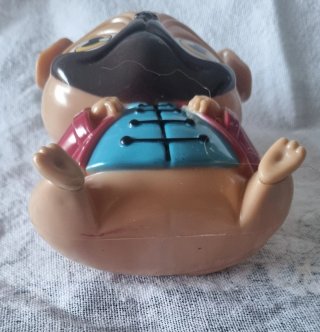 Carlino antropomorfo vestito '800