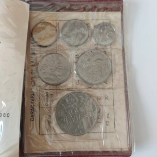 Colección monedas España Mundial 1982 *80*